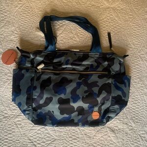 ShortyLove blue camo Tote Bag